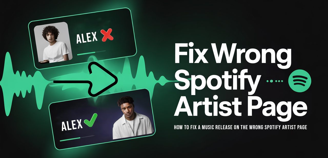 How to Fix a Music Release on the Wrong Spotify Artist Page